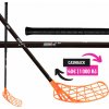 Zone floorball AIR/TWO 3K 27 black/copper čierna / medená, Pravá (pravá ruka dole), 104cm (=114cm)