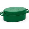 Big Green Egg Pekáč liatinový oválny zelený