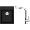 Franke SET G253 O 114.0700.698 - Set drez MRG 610-37 RTL onyx + batéria FS 3230.031 chróm