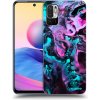Picasee silikónový čierny obal pre Xiaomi Redmi Note 10 5G - Lean