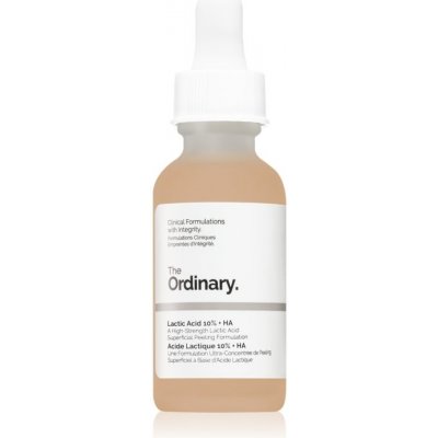 The Ordinary Lactic Acid 10% + HA vyhladzujúce exfoliačné sérum 30 ml