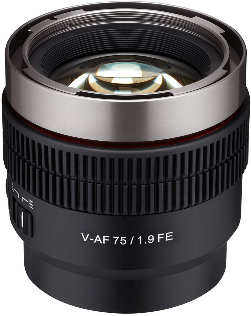 Samyang V-AF 75mm T1.9 FE Sony E-mount