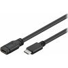 PremiumCord ku31mf2 Prodlužovací USB 3.1 konektor C/male - C/female, 2m, černý