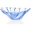 Aurum Crystal KRIŠTÁĽOVÁ MISKA BOHEMIA PLANTICA 330 MM MODRÁ