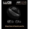 WG - Bluetooth slúchadlá WG AirFlex 5, ENC, podpora Qi, čierna