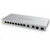 Zyxel XGS1010-12 v2, 12-Port Gigabit Unmanaged Switch with 8-Port 1G + 2-Port 2.5G + 2-Port SFP+ (XGS1010-12-ZZ0102F)