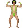 Borat Mankini plavky Zelené