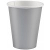 Amscan KELÍMKY papierové strieborné 266 ml