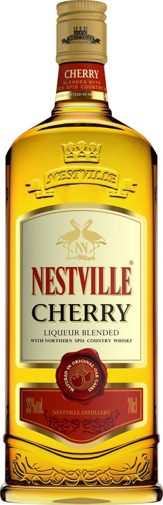 Nestville Cherry Liquer 35% 0,7 l (čistá fľaša)