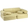 Wigiwama Sedacia súprava Settee Teddy NEW Variant: Matcha Green