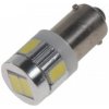 STU Led Ba9S Bílá, 12V, 6Led/5630Smd Sada 2Ks