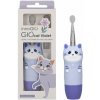 innoGIO Elektronická sonická zubná kefka GIOcat Violet
