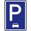 Dopravná značka – Parkovisko pozdĺžne státie