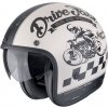 SCORPION prilba BELFAST EVO Drive Fast matt cream/black - L