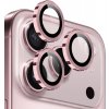 NORTHJO sklá s kovovým rámikom na ochranu šošoviek zadného fotoaparátu pre iPhone 17 Pro / 17 Pro Max - ružová - možnosť vrátiť tovar ZADARMO do 30tich dní