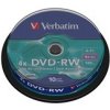 Verbatim DVD-RW 4,7GB 4x, 10ks