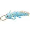 Prívesok na kľúče AXOLOTL Modrá ľadovo matná