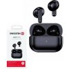 SWISSTEN Bluetooth TWS slúchadlá miniPODS, čierna