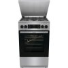GJE Gorenje GKS5C71XF Voľne stojaca rúra s hriankovačom Strieborná