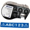 Brady M4C-1000-595-BL-WT / 170836, 25.40 mm x 7.62 m, Vinyl, biela tlač / modrý podklad