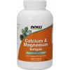NOW Calcium & Magnesium, with Vitamin D-3 and Zinc, Vápnik + Horčík + Vitamín D3 a Zinok, 240 softgelových kapsúl Výživový doplnok