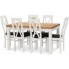 Jedálenská zostava RITA stôl + 6 stoličiek
