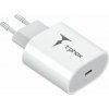 WALL CHARGER T-PHOX ISPEED 20W WHITE (EU PLUG)