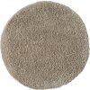 My Flair , Kusový koberec My Shaggy beige kruh, 120x120 (priemer) kruh, béžová, chodba / predsieň