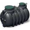 Prosperplast plastová Unground Tank R-3000 čierna