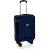 AVANCEA Textilný cestovný kufor GP8170 Dark blue 4W modrý S 58x38x24 cm