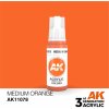 AK Interactive akrylová barva medium orange 17 ml