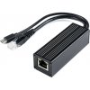 Waveshare Industrial Gigabit PoE Splitter, Metal Case protection, 5V 2.5A Type-C Out