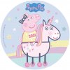 Dekora Jedlá dekorácia na tortu Peppa Wutz (Peppa Pig) Dekorácia na tortu, priemer kruhu :20 cm, motív:Peppa Pig No. 1