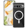 Techsuit – Shockproof Clear Silicone MagSafe priehľadné silikónové ochranné puzdro pre Google Pixel 9 Pro – priehľadné KF2344330