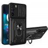 IZMAEL Motorola Moto G62 Hybrid armor Camshield KP24909 čierna
