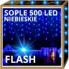 Svetelná clona Springos cencúle 301 - 500 svetiel