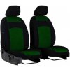 Predné autopoťahy Tuning 1+1 100% zelené 2ks Pok-ter
