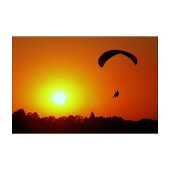 Tandem paragliding