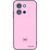 Picasee silikónový čierny obal pre Xiaomi Redmi 15C 4G - Blush bow