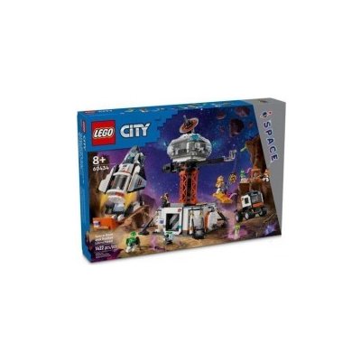 LEGO City 60434 Vesmírna základňa a štartovacia plošina pre raketu