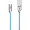Mcdodo opletený dátový a nabíjací kábel 2,4A USB-A / Lightning pre iPhone / iPad / iPod / AirPods - 1,2 m - modrý - možnosť vrátiť tovar ZADARMO do 30tich dní