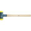 Palička bez spätného rázu Safety 165 mm Wiha typ 800, hickory rukoväť (hlava modrá/žltá: mäkká/stredne tvrdá) (WIHA02099)
