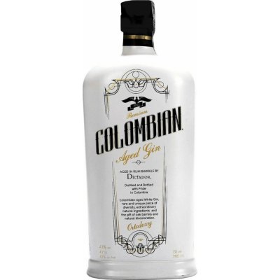 Dictador Colombian Ortodoxy Aged White Gin 43% 0,7 l (čistá fľaša)