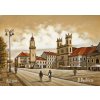 Obraz Banská Bystrica, VBart PREVEDENIE: OBRAZ na plátne blindrám, ROZMER v cm/TYP OKRAJA: 60x45