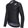 Assos MILLE GT LS Jersey S11 Evo, Black Series Veľkosť: XL Pánsky tenký cyklistický dres s dlhým rukávom