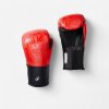 DOMYOS Detské boxerské rukavice červené 204@6 oz