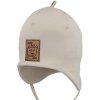 RDX Chlapčenská dojčenská čiapka viazacia Méďa béžová