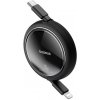 USB kábel Baseus Free2Pull USB-C to iP 20W 1m (black)
