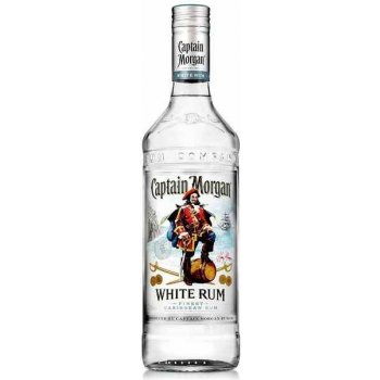 Captain Morgan White 37,5% 1,0 l (čistá fľaša)