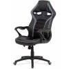 Autronic KA-G406 GREY kancelárske kreslo, látka MESH a koženka, sivá / čierna